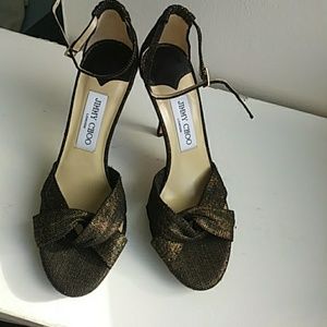 JIMMY CHOO STILETTO SANDALS 4 INCH 7SIZE